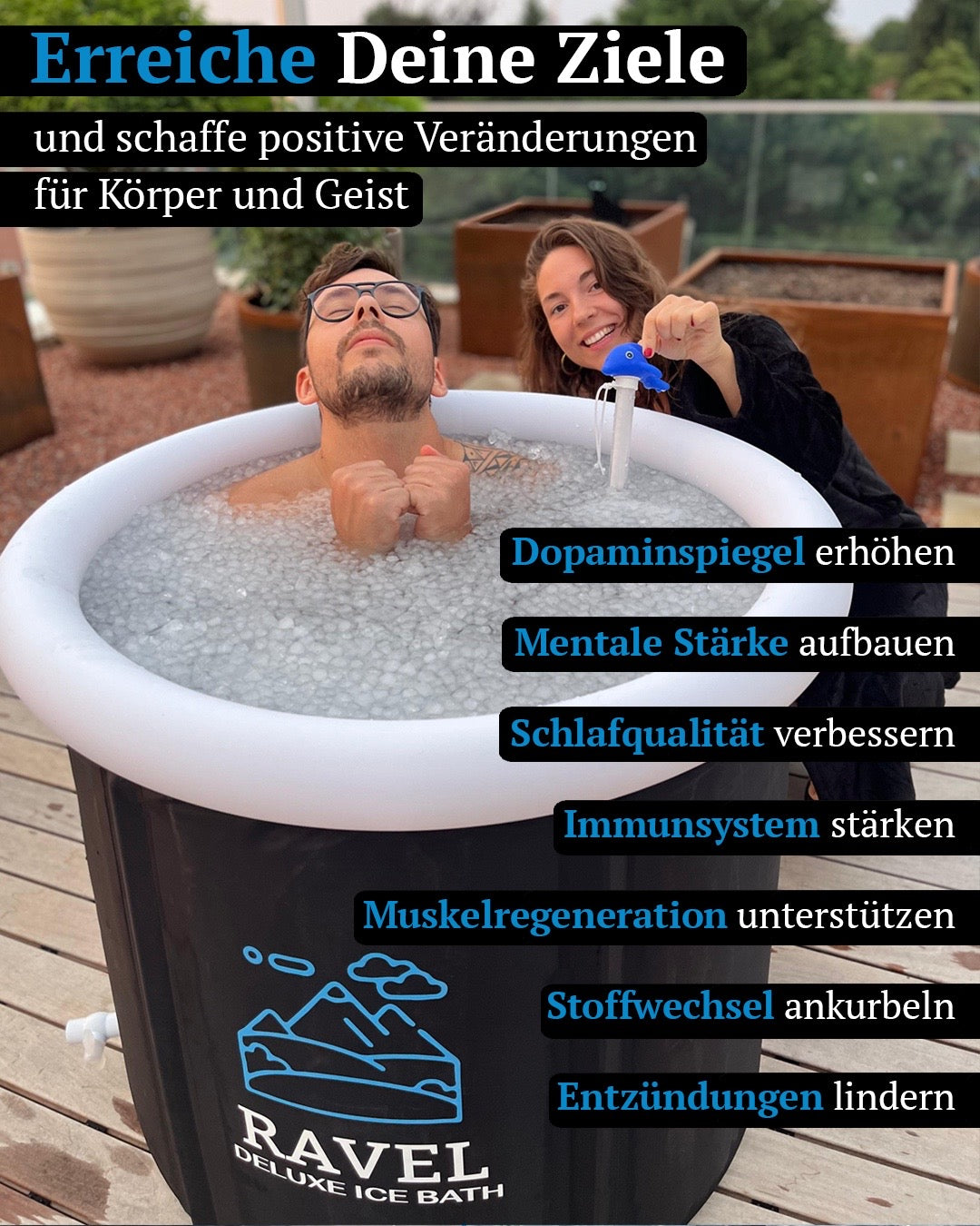 Ravel Deluxe Eisbad Set