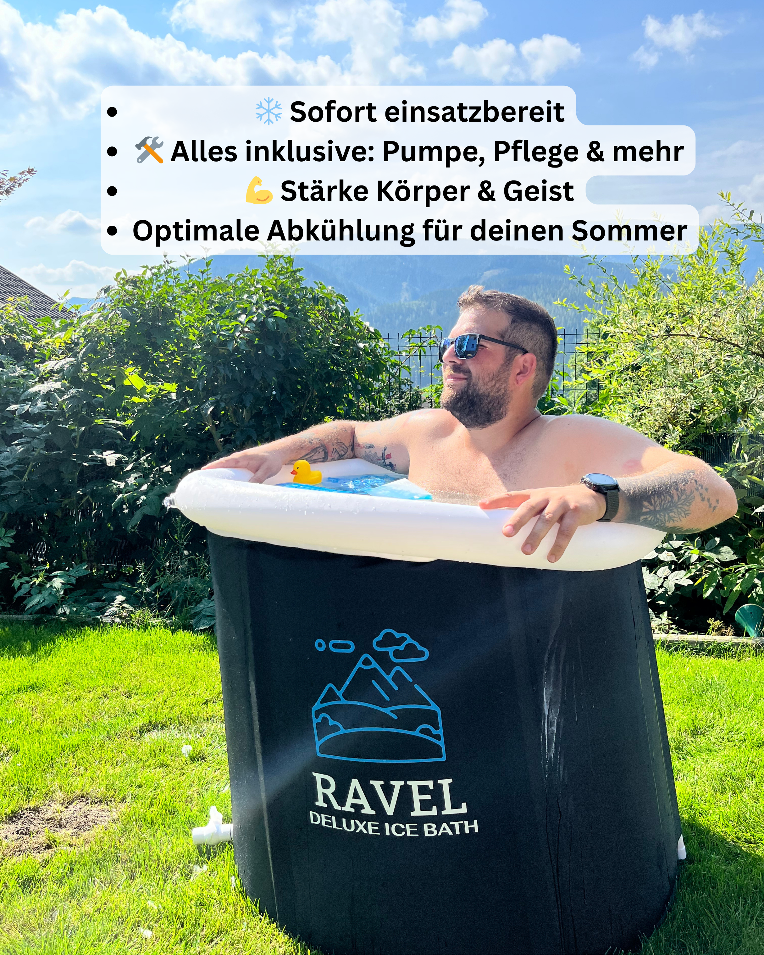 Deluxe Eisbad XL