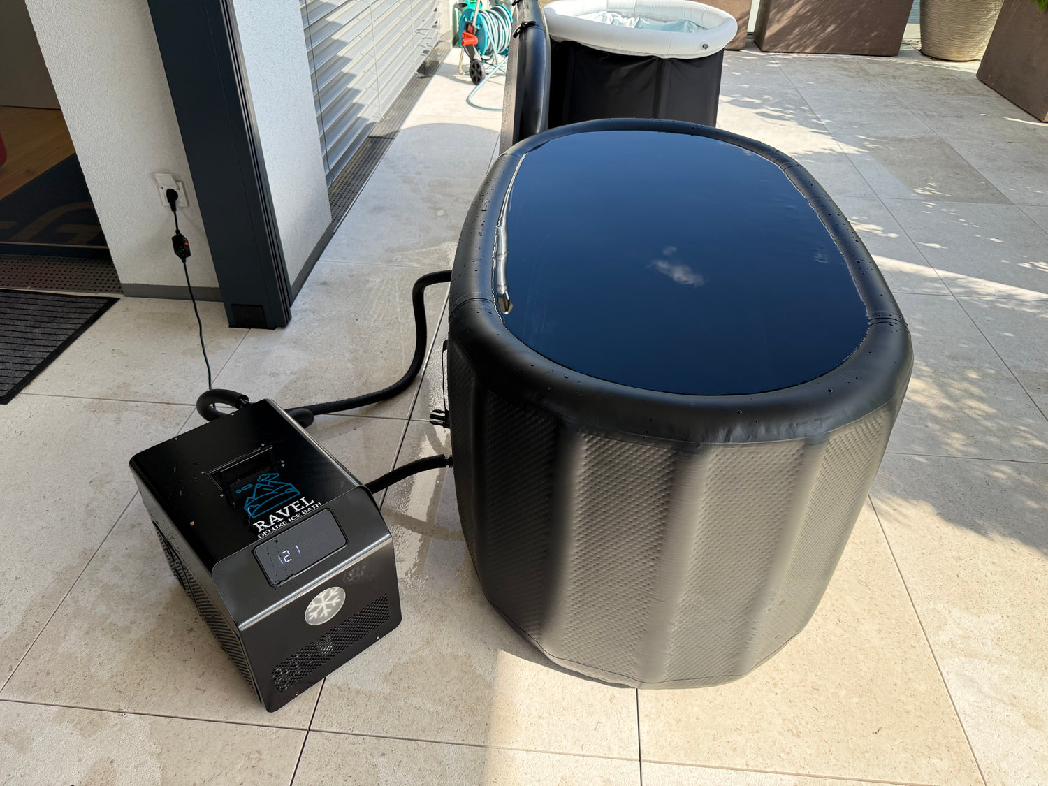 Ravel Apex Komplettset – Eisbad &amp; Chiller Bundle